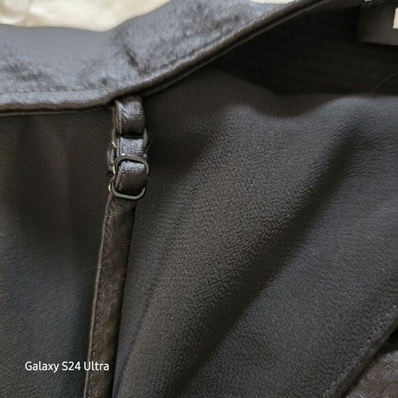 Express Hi-Low Adjustable Thin Strap Tank Size XS Black New - Picture 5 of 8